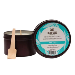 Hemp Seed 3-in-1 Massage Candle - Far Out 6 Oz