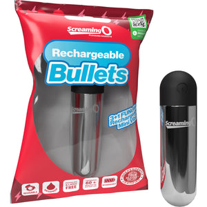Screaming O Rechargeable Bullets - Siliver