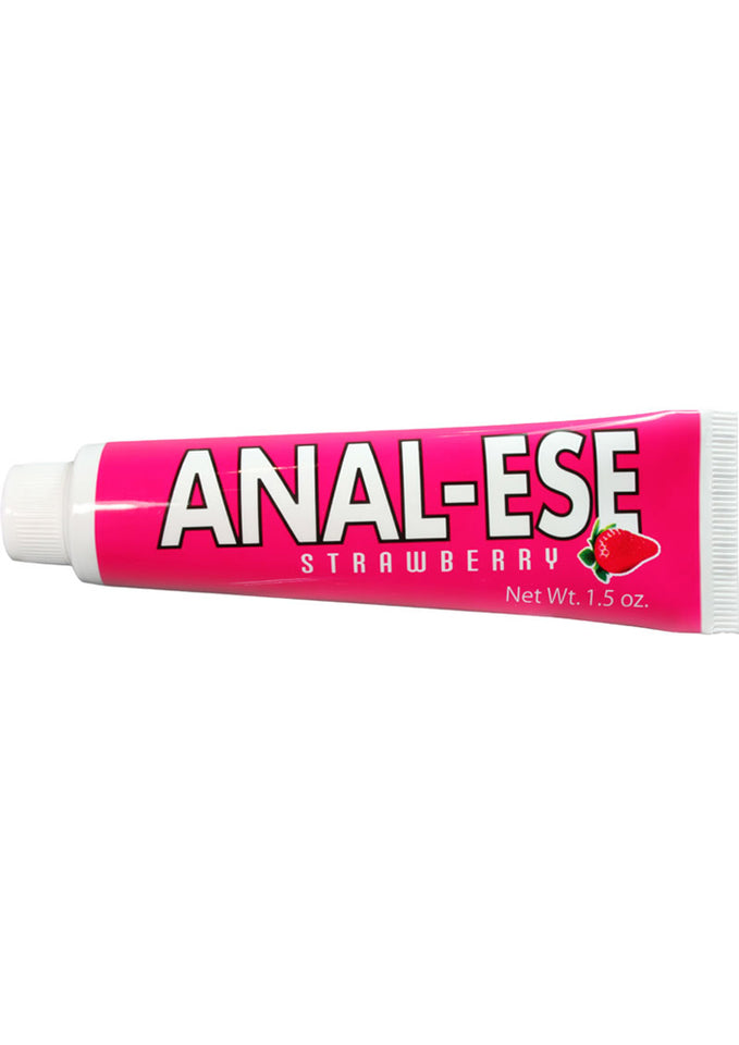 Anal-Ese Cream Strawberry Flavor 1.5 Oz