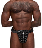 Taurus Leather Thong - One Size - Black