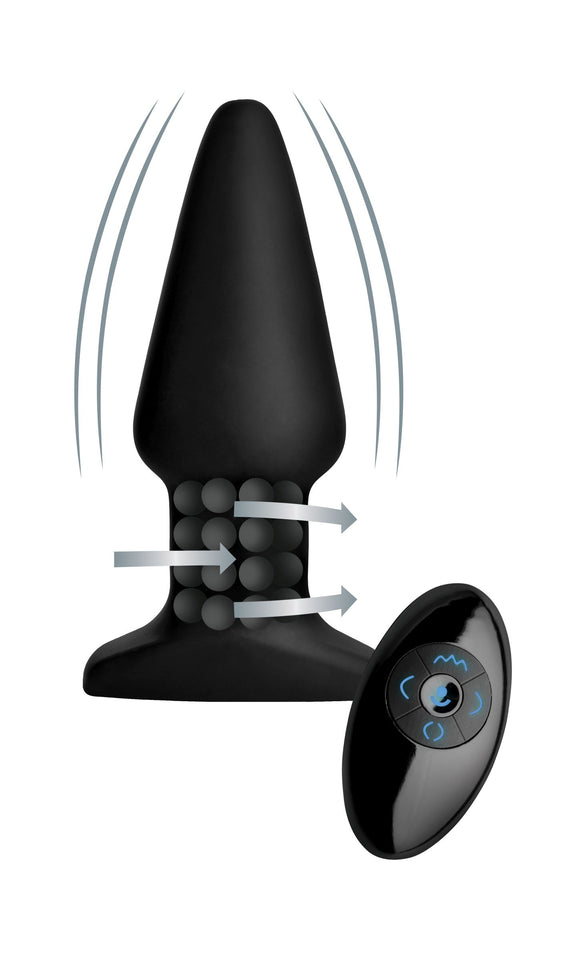 Model R Smooth Rimming Plug with Remote Control