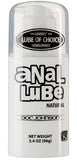Anal Lube - Natural Lubricant - 3.4 Oz. Bulk