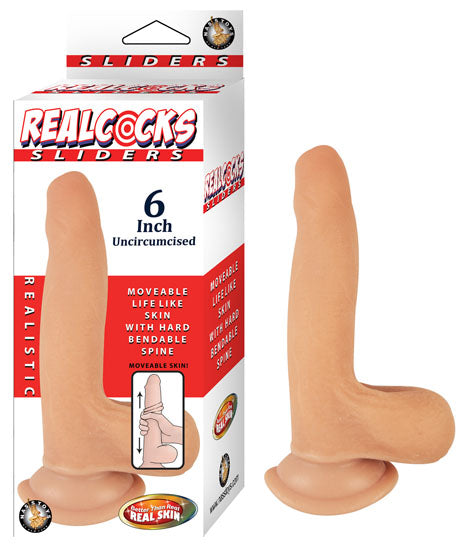 Realcocks Sliders 6 Uncircumsized - Flesh