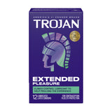 Trojan Pleasures Extended Pleasure - 12 Pack