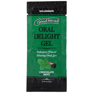 Goodhead - Oral Delight Gel - Chocolate Mint - 0.24 Oz Bulk