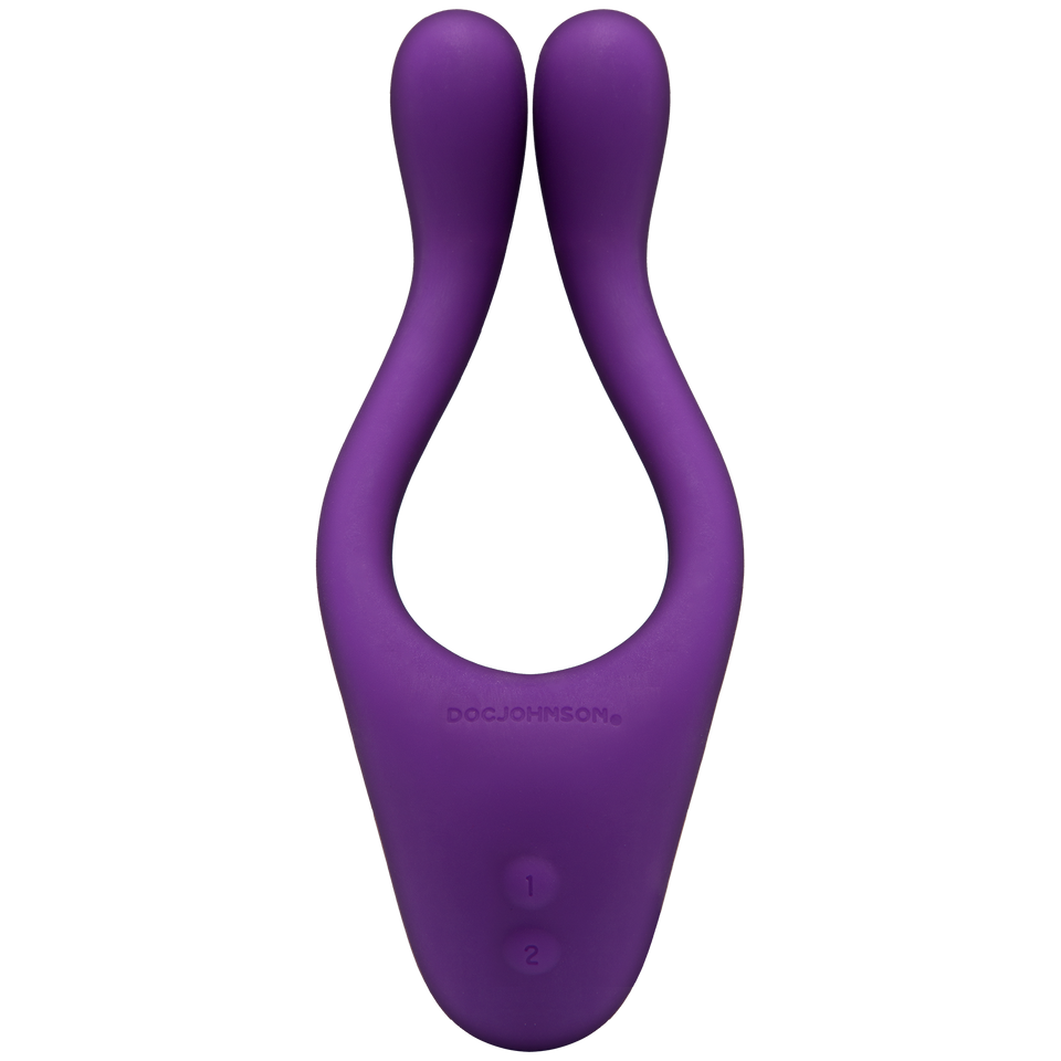 Tryst Multi Erogenous Zone Silicone Massager - Purple