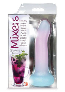 Mixers Blueberry Crush 8 Dildo - Pink Lavender Blue