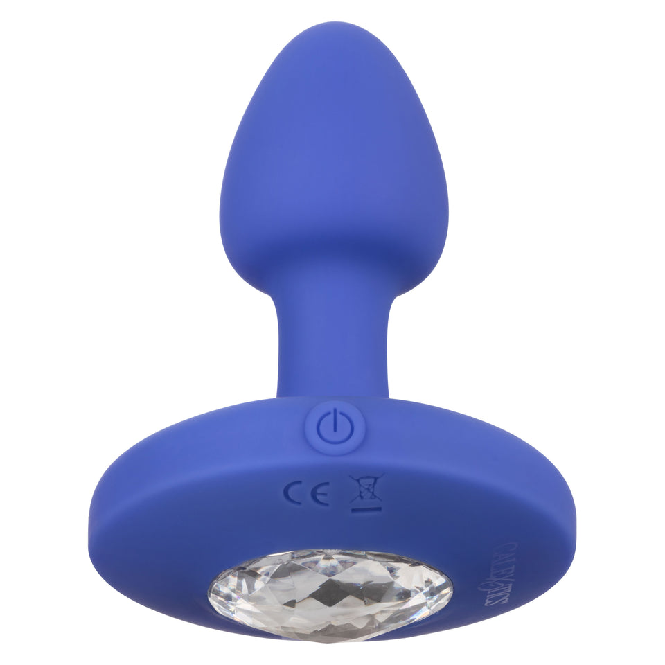 Cheeky Gems - Small Rechargeable Vibrating Probe - Vibrating Probe - Blue