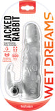 Jack Rabbit Dual Vibrating Extender - Clear
