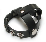 Rubber Snap-on Ball Splitting Cock Harness