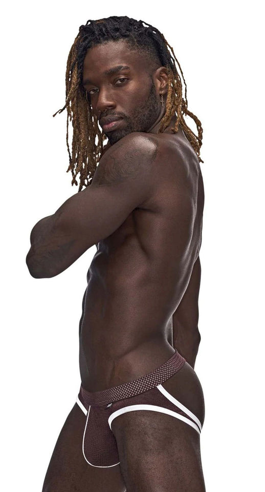 Sport Mesh Sport Jock - Large/x-Large - Burgundy