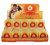 Love Button Arousal Balm - 30 Piece P.O.P. Display