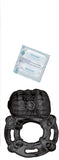 Vibrating Ring Black Pulsating Erection Keeper - Black