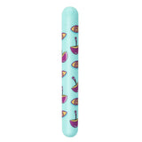 Lucy Mushroom Pattern Rechargeable X-Long Bullet - Blue