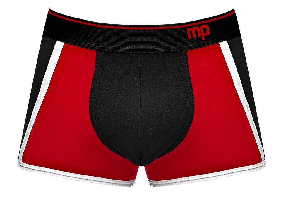 Retro Sport Panel Short - Medium - Black/ Red