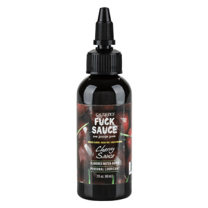Fuck Sauce Flavored Water-Based Personal Lubricant - Cherry - 2 Fl. Oz.