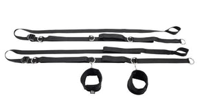 Anywhere You Dare Bondage Restraint System - Black