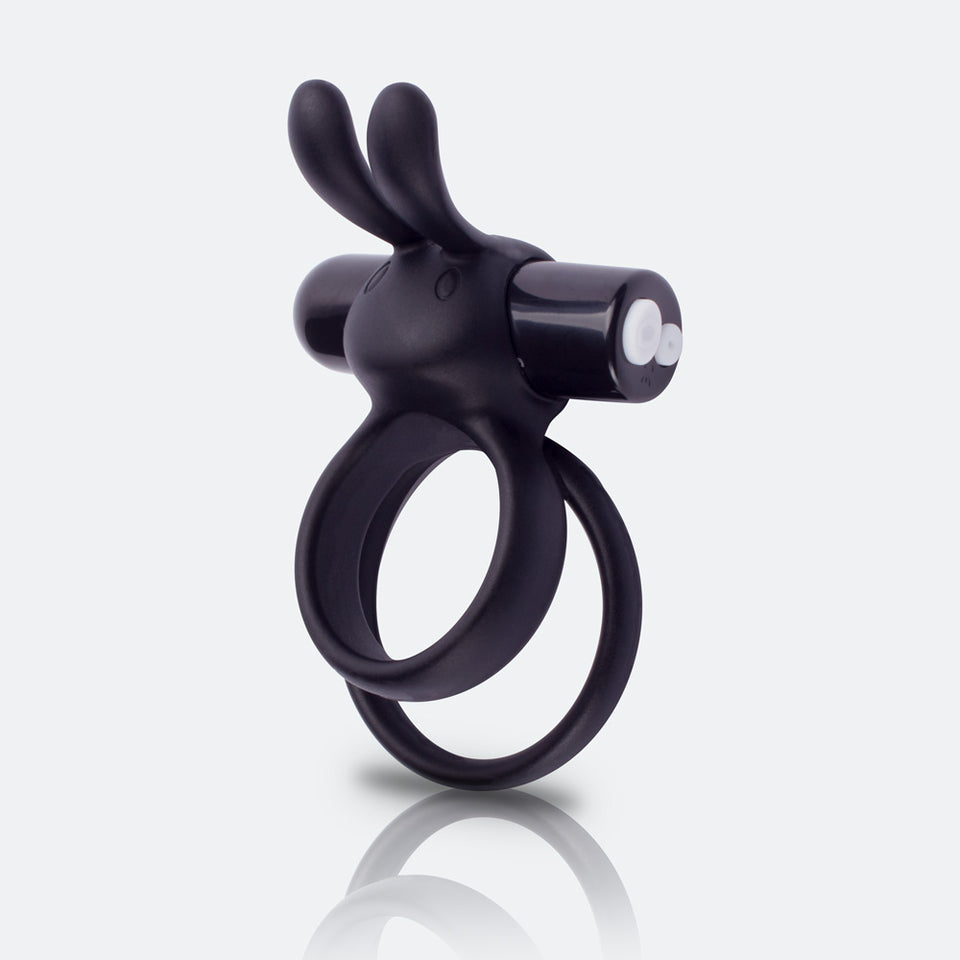 Charged Ohare XL Wearable Rabbit Vibe - Black - 6 Count Box