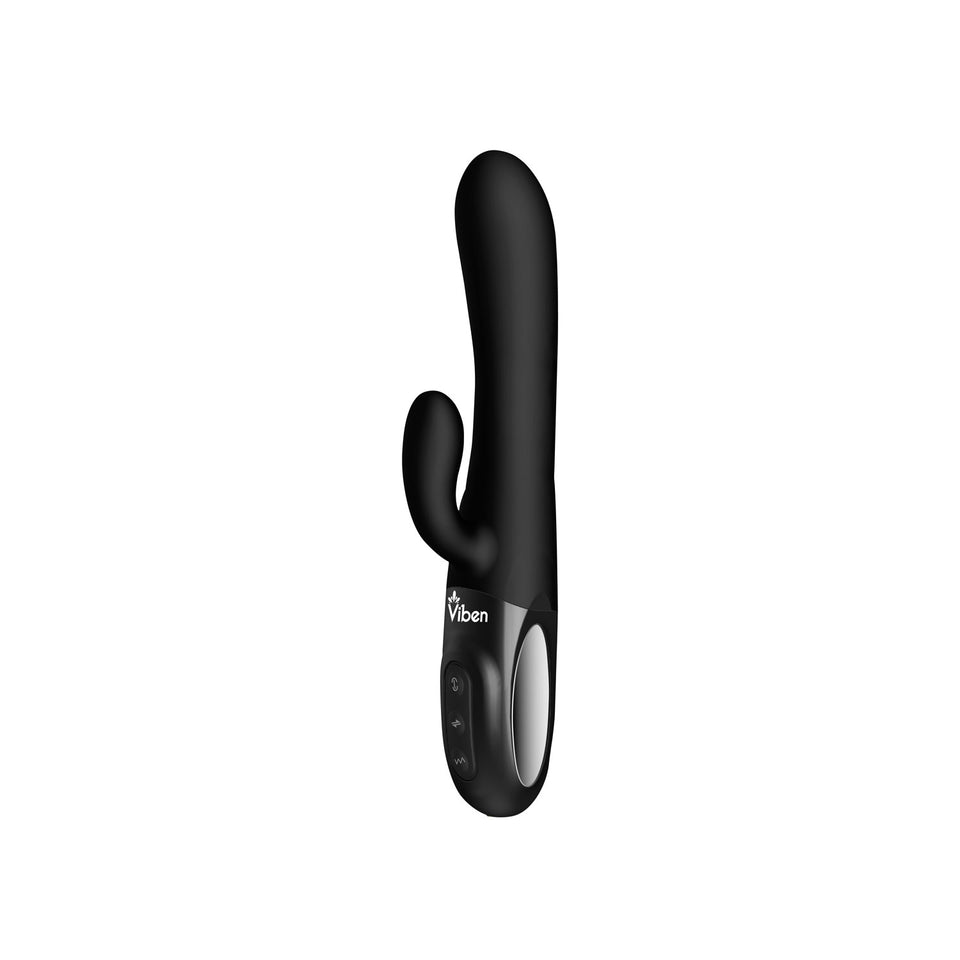 Hypnotic Clit Teaser and Thrusting Rabbit - Black