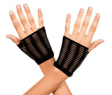 Oval Net Gloves - Black