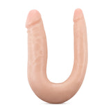 Dr. Skin Silicone - Dr. Double - 12 Inch Double Dong - Vanilla