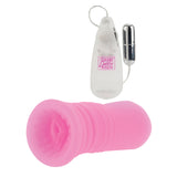 Sue Johanson Glow-in-the-Dark Vibrating Super Head Honcho - Pink