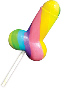 Display Rainbow Cock-Pop 12 Pieces