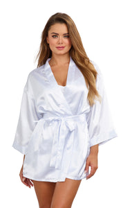 Robe, Chemise, Padded Hanger - Medium - White
