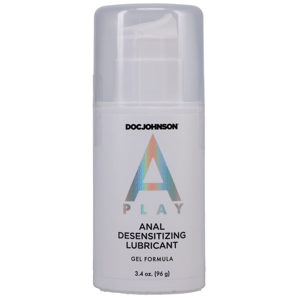 A-Play - Anal Desensitizing Lubricant - Gel  Formula - 3.4 Fl. Oz. - Bulk