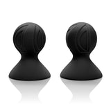 Nipple Play Silicone Pro Nipple Suckers - Black