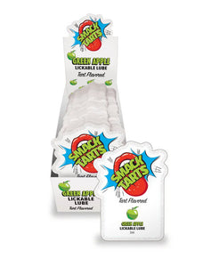 Smack Tarts Lube 3ml Pouch Display 36pc - Sour Apple