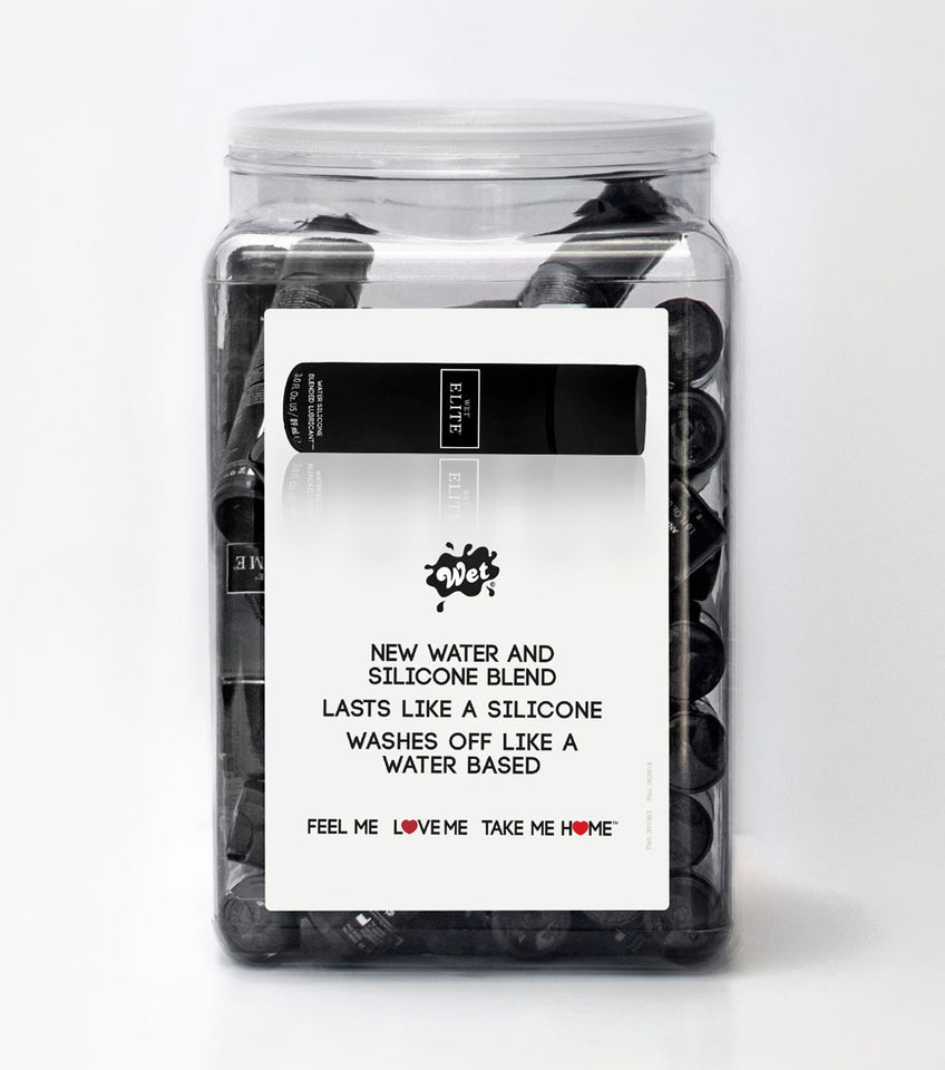 Wet Elite Black - 36 Piece Bowl - 1 Fl. Oz. Bottles