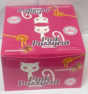Pink Pussycat for Him Passion Fruit Honey 24ct Display