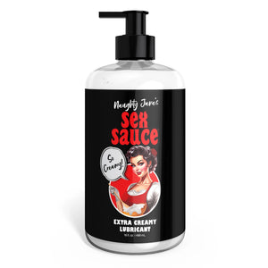 Naughty Jane's Sex Sauce Extra Creamy Lubricant 16 Oz