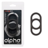 Alpha Liquid Silicone Commander Ring - Black