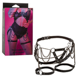 Euphoria Collection Thigh Harness With Chains -  Black