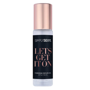 Simply Sexy Let’s Get It on - Pheromone Perfume Oil Roll on - .34oz | 10.2ml