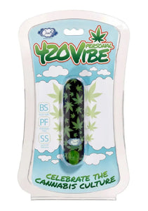 420 Stubby Vibe Cannabis Leaf - Black/green