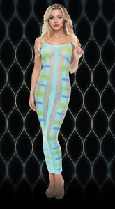 Blue Horizon Maxi Dress - Os