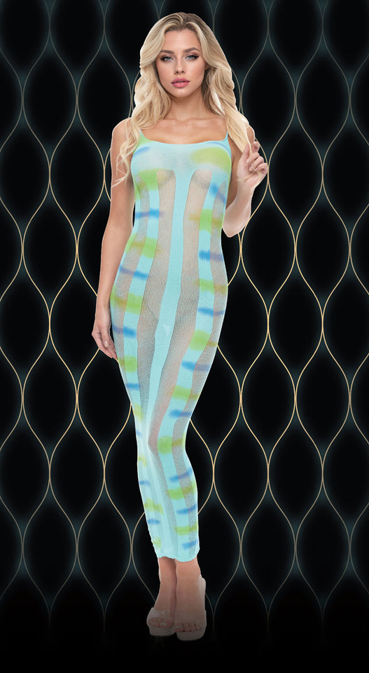 Blue Horizon Maxi Dress - Os