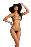2 Pc Swimwer - One Size - Leopard