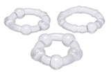 Performance Penis Ring Set of 3 - Clear