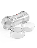 Pdx Extreme Wet Pussies Super Flip a Pussy Over Self-Lubricating Stroker - Frosted