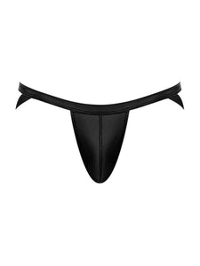 Cage Matte Strappy Ring Jock - L/ XL - Black
