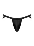 Cage Matte Strappy Ring Jock - L/ XL - Black