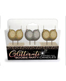 Glitterati Boobie Candle Set