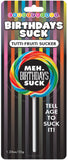 Birthdays Suck Meh Lollipop