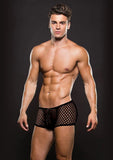 Modern Fishnet Trunk - Small/medium - Black