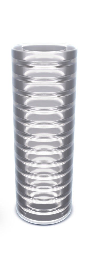 Rize - Ribz - Glow in the Dark Self - Lubricating Stroker - Clear