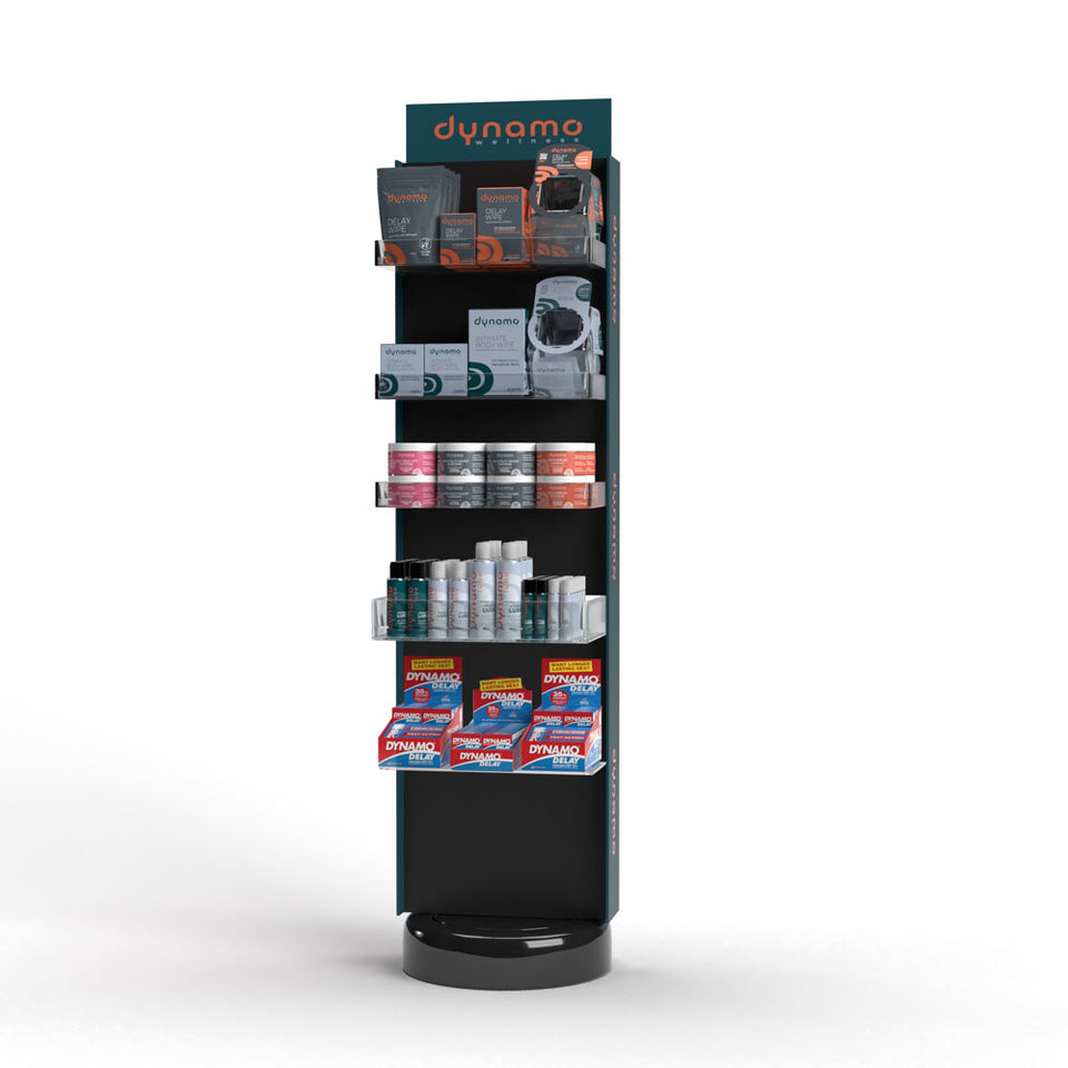 Dynamo Wellness Floor Display